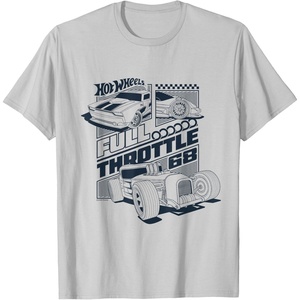 image:imageHot Wheels  Full Throttle 68 TShirtSilver Grey