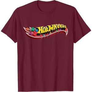 image:imageHot Wheels  Gear Logo TShirtBurgundy