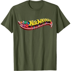 image:imageHot Wheels  Gear Logo TShirtOlive Green