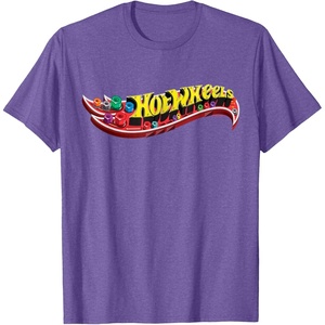 image:imageHot Wheels  Gear Logo TShirtPurple Heather