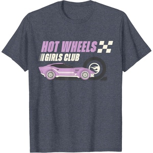 image:imageHot Wheels  Girls Club TShirtHeather Blue