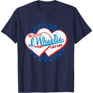 image:imageHot Wheels  I Wheelie Like You TShirtNavy Blue