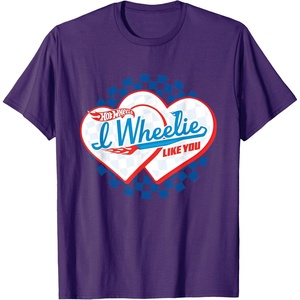 image:imageHot Wheels  I Wheelie Like You TShirtPurple