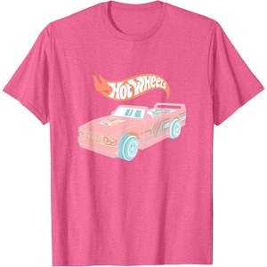 image:imageHot Wheels  No Challenge Too Big TShirtPink Heather