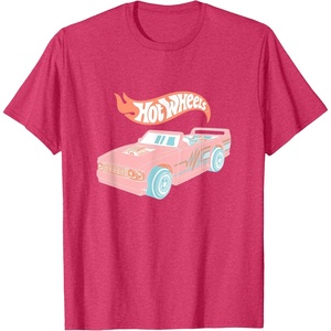 image:imageHot Wheels  No Challenge Too Big TShirtRed Heather
