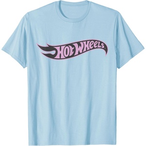 image:imageHot Wheels  Pink and Grey Flag TShirtBaby Blue