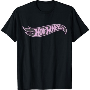 image:imageHot Wheels  Pink and Grey Flag TShirtBlack