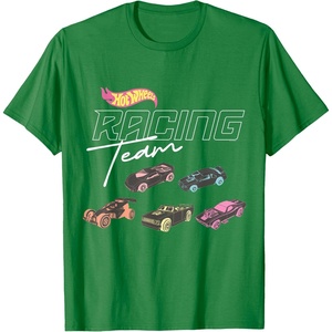 image:imageHot Wheels  Racing Team TShirtKelly Green
