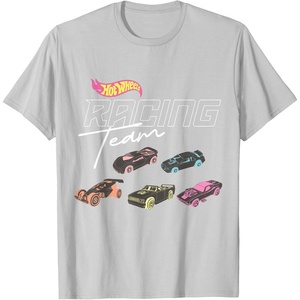 image:imageHot Wheels  Racing Team TShirtSilver Grey