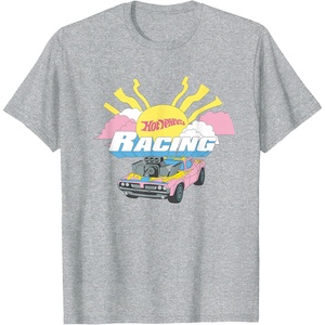 image:imageHot Wheels  Racing into the Sunset TShirtHeather Grey