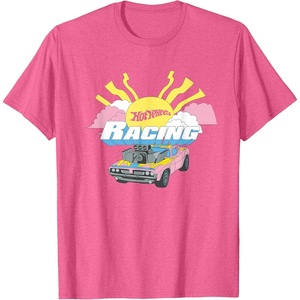 image:imageHot Wheels  Racing into the Sunset TShirtPink Heather