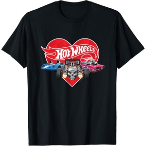 image:imageHot Wheels  Red Heart TShirtBlack