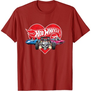 image:imageHot Wheels  Red Heart TShirtCranberry Red
