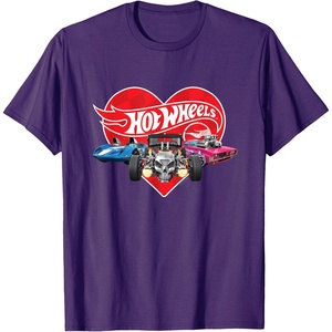 image:imageHot Wheels  Red Heart TShirtPurple