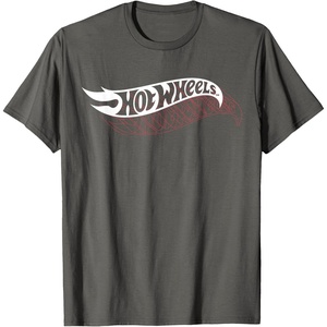 image:imageHot Wheels  Stacked Logo TShirtAsphalt Grey