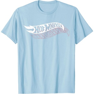 image:imageHot Wheels  Stacked Logo TShirtBaby Blue