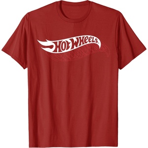 image:imageHot Wheels  Stacked Logo TShirtCranberry Red