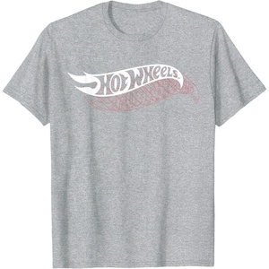 image:imageHot Wheels  Stacked Logo TShirtHeather Grey