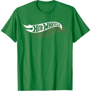 image:imageHot Wheels  Stacked Logo TShirtKelly Green
