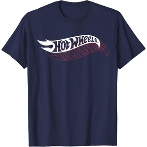 image:imageHot Wheels  Stacked Logo TShirtNavy Blue