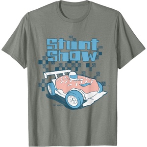 image:imageHot Wheels  Stunt Show Donut Racer TShirtOlive Heather