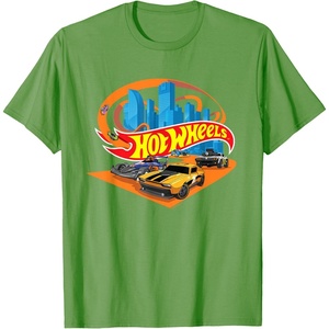 image:imageHot Wheels  Super Fast Track TShirtGrass Green