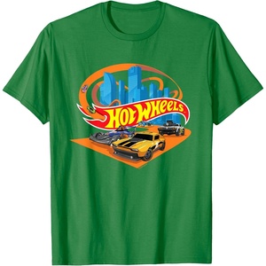 image:imageHot Wheels  Super Fast Track TShirtKelly Green