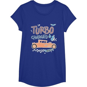 image:imageHot Wheels  Turbo Charged TShirtRoyal Blue