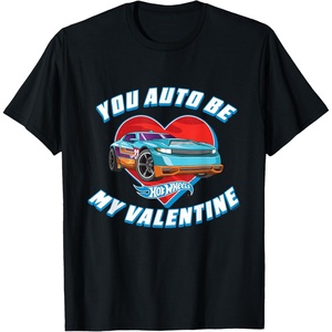 image:imageHot Wheels  Unisex Kids Valentine TShirt Black SmallBlack