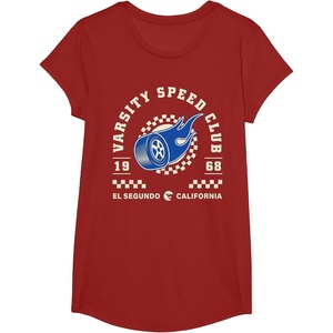 image:imageHot Wheels  Varsity Speed Club TShirtCranberry Red