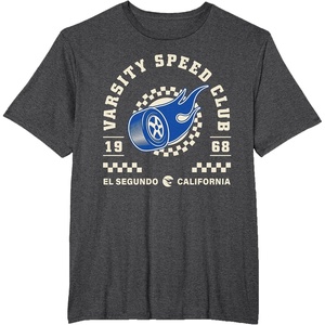 image:imageHot Wheels  Varsity Speed Club TShirtDark Heather Grey