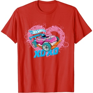 image:imageHot Wheels  XOXO Pink Heart TShirtRed