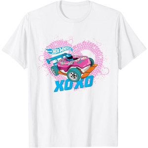 image:imageHot Wheels  XOXO Pink Heart TShirtWhite