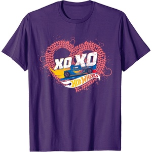 image:imageHot Wheels  XOXO Red Heart TShirtPurple