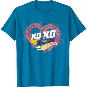 image:imageHot Wheels  XOXO Red Heart TShirtSapphire Blue