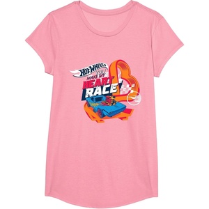 image:imageHot Wheels  You Make My Heart Race Orange Heart Loop TShirtPink