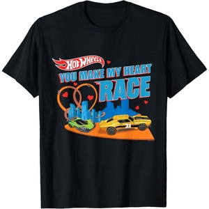 image:imageHot Wheels  You Make My Heart Race TShirtBlack