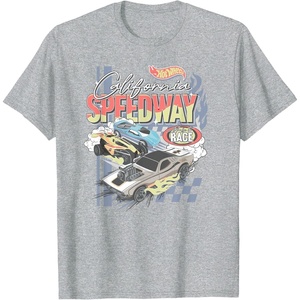image:imageHot Wheels 90s Vintage California Speedway Made to Race TShirtHeather Grey