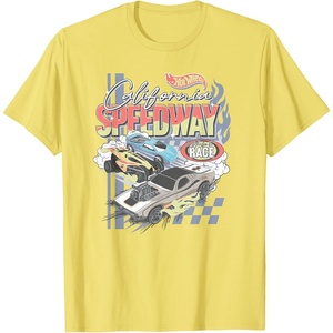 image:imageHot Wheels 90s Vintage California Speedway Made to Race TShirtLemon Yellow