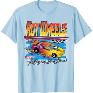 image:imageHot Wheels 90s Vintage Original Stunt Brand TShirtBaby Blue