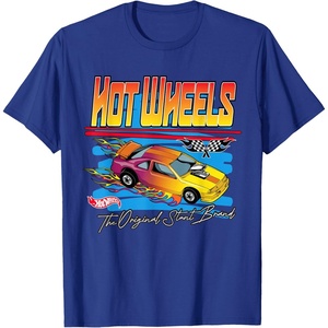 image:imageHot Wheels 90s Vintage Original Stunt Brand TShirtRoyal Blue