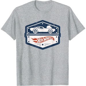 image:imageHot Wheels Badge TShirtHeather Grey