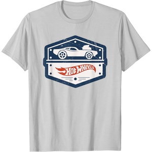 image:imageHot Wheels Badge TShirtSilver Grey