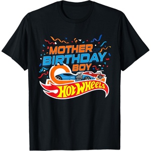 image:imageHot Wheels Birthday Confetti Mother of Birthday Boy TShirt Tee for Women and MenBlack