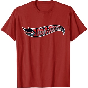 image:imageHot Wheels Black and Red Logo TShirtCranberry Red