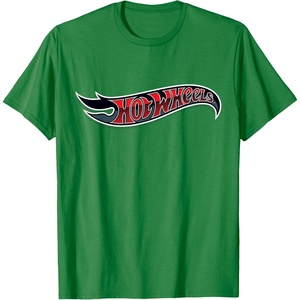 image:imageHot Wheels Black and Red Logo TShirtKelly Green