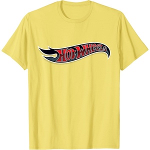 image:imageHot Wheels Black and Red Logo TShirtLemon Yellow