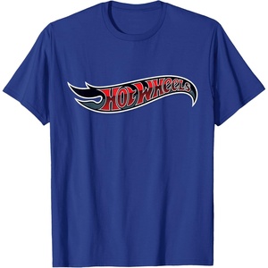 image:imageHot Wheels Black and Red Logo TShirtRoyal Blue