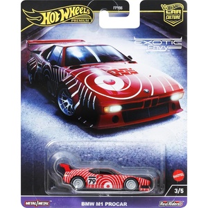 image:imageHot Wheels Car Culture Circuit Legend Premium Toy Car DieCast 164 Scale 73 Plymouth Duster for Play or DisplayBMW M1 Procar