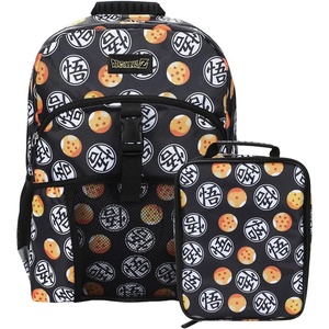 image:imageHot Wheels Cars amp Titles AllOver Print 16 Backpack amp Lunch Kit SetDragon Ball Z Allover Print